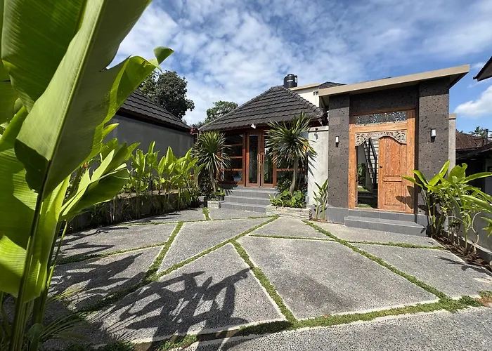 Charming 1br Wooden Private Pool & Sunset View Ubud