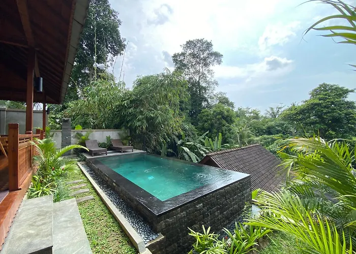 Charming 1br Wooden Private Pool & Sunset View