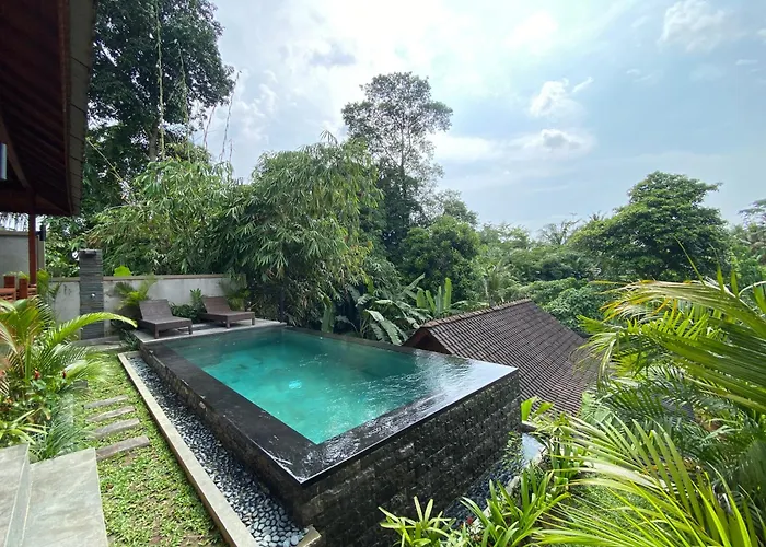 Villa Charming 1br Wooden Private Pool & Sunset View