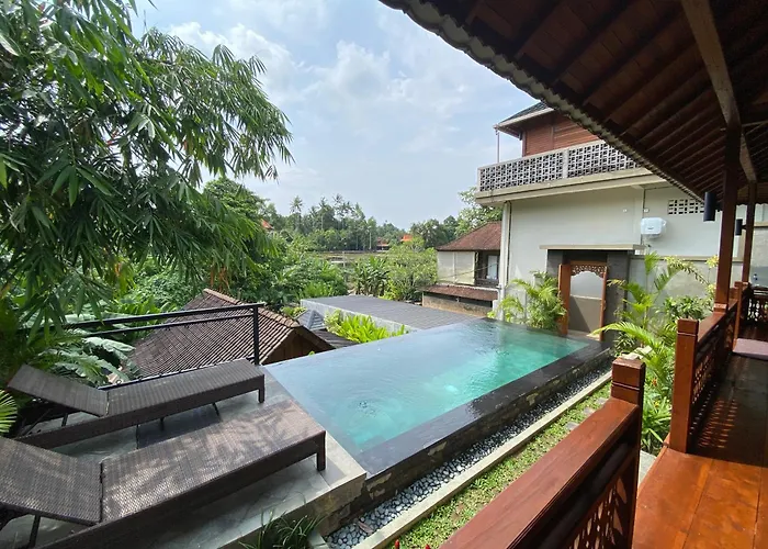 Charming 1br Wooden Private Pool & Sunset View ヴィラ ウブド