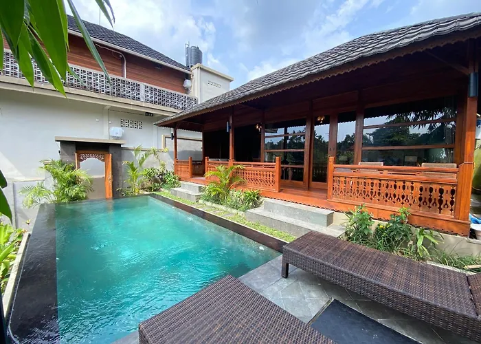 Charming 1br Wooden Private Pool & Sunset View *