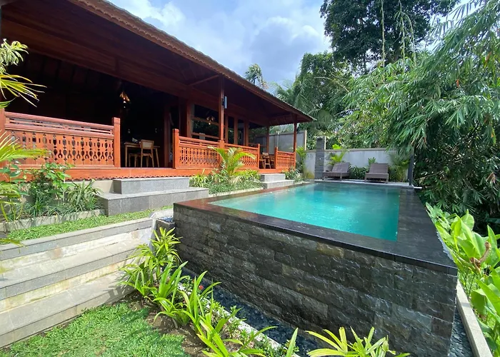 Charming 1br Wooden Private Pool & Sunset View * ウブド