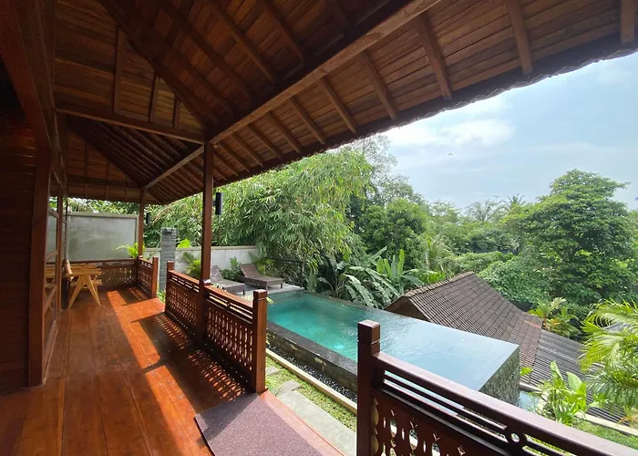 Villa Charming 1br Wooden Private Pool & Sunset View *