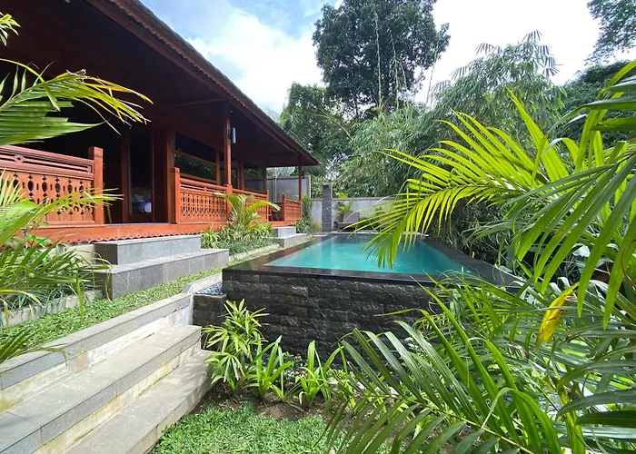 Charming 1br Wooden Private Pool & Sunset View ヴィラ ウブド