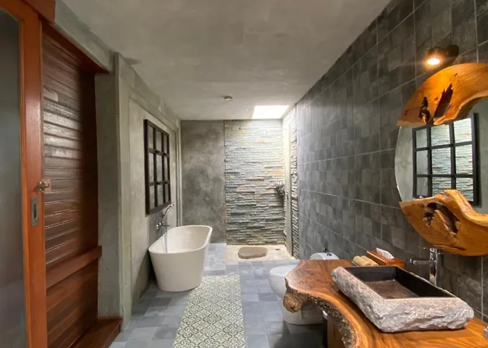 ヴィラ Charming 1br Wooden Private Pool & Sunset View *