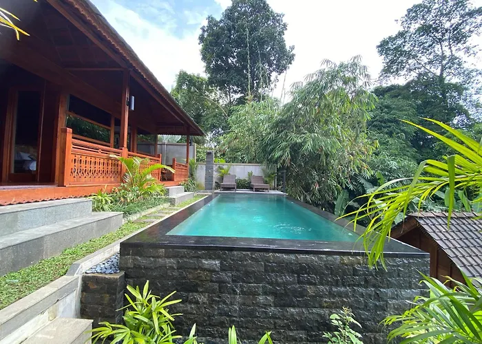 ヴィラ Charming 1br Wooden Private Pool & Sunset View *