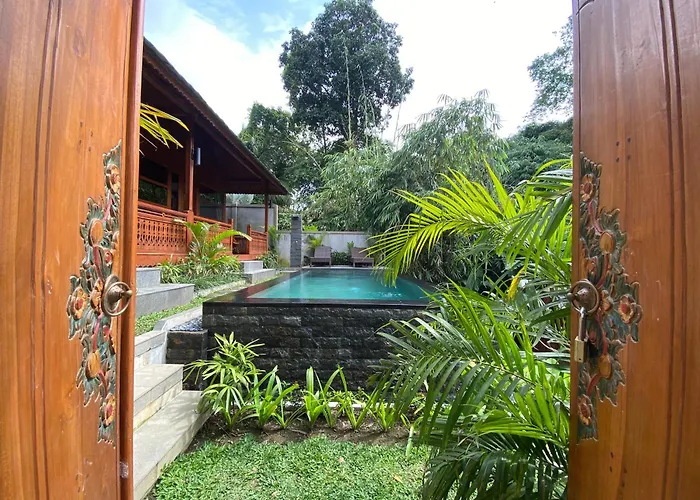 Charming 1br Wooden Private Pool & Sunset View