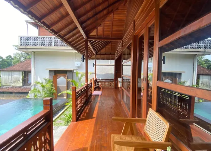 Charming 1br Wooden Private Pool & Sunset View * ウブド